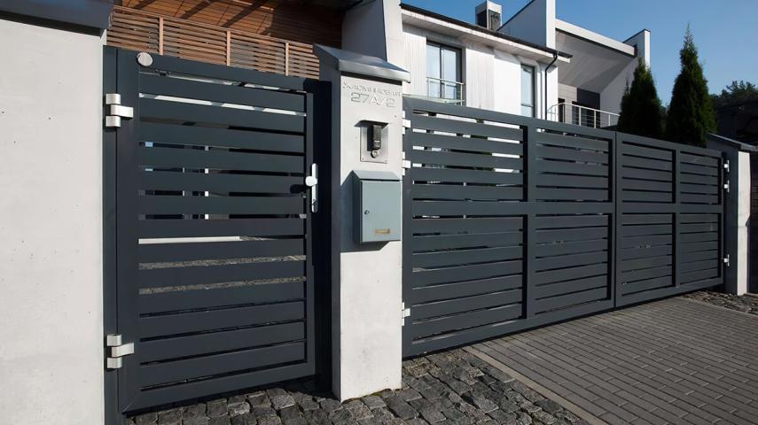 алюминиевые ворота в Армавире