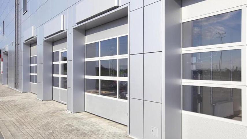 панорамные ворота в Армавире