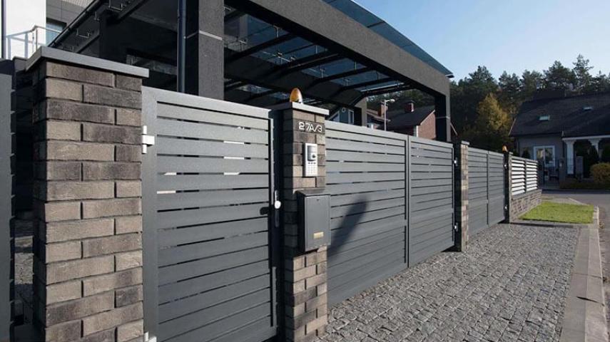 ворота с калиткой в Армавире